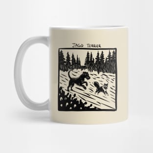 Jagd Terrier Stamp Art Mug